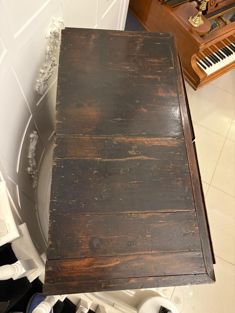 Exceptional Quality Early 18th Century Antique George I Walnut Chest on Stand